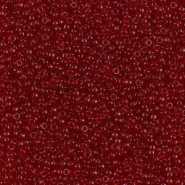 Miyuki seed beads 15/0 - Transparent red 15-141